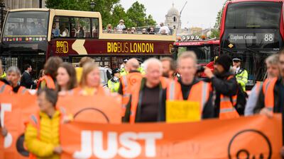 The group has pledged to carry on indefinitely until the government no longer grants new licences for gas, coal and oil. Getty Images