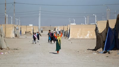 Displaced Iraqis are seen at the Amriyat al Fallujah camp in Anbar Province. According to aid workers between 2,400 and 5,000 people had been forcibly returned by the Iraqi army between November 21 and January 2. Khalid al-Mousily / Reuters