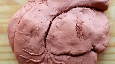 Past visitors' art on show. Chris Whiteoak / The National