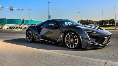 The Fenyr SuperSport in Dubai. W Motors