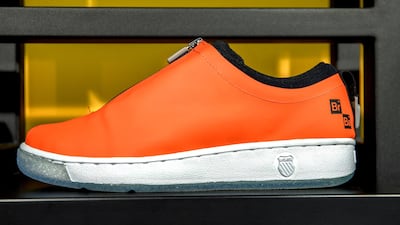 K-Swiss Classic 2000 'Breaking Bad' shoes at Sneaker District, Abu Dhabi; Dh455. Photo: Victor Besa / The National