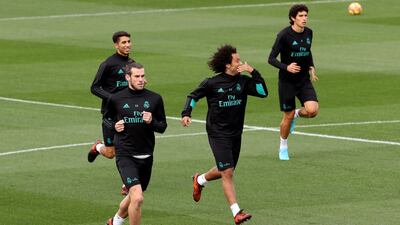 In four full seasons, Gareth Bale, left, has lifted the Uefa Champions League three times and scored 70 goals. Kiko Huesca / EPA