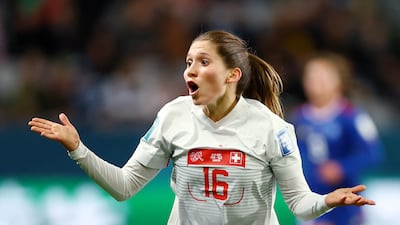 Switzerland's Sandrine Mauron. Reuters