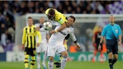Borussia Dortmund, in yellow, got the better of Real Madrid 4-3 on aggregate on both Group D games.