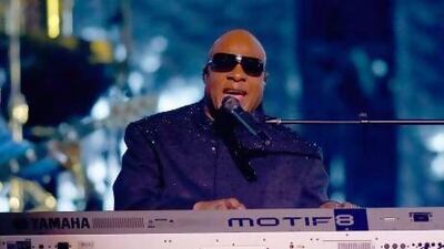 Stevie Wonder says he will perform in Morocco for delegates from the World Intellectual Property Organisation if they reach a deal to make it easier to produce Braille books for the visually impaired. Isaac Brekken / AFP