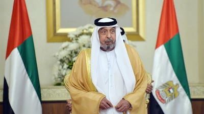 Sheikh Khalifa bin Zayed Al Nahyan, who was reported to be in a stable condition following a stroke on Friday morning. WAM