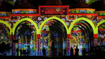 The event features a series of activities at famous landmarks around the emirate. EPA