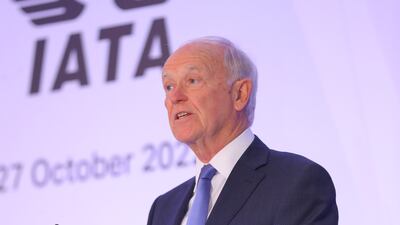 Emirates airline president Tim Clark speaks at the Iata Safety Conference on Tuesday. Photo: Iata