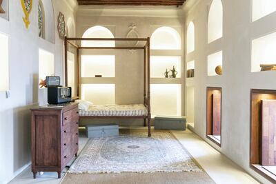 Inside Qasr Al Hosn. Photo: Reem Mohammed / The National