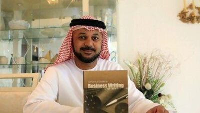 Khaled Mohamed Al Maskari’s book is aimed at graduates who are entering the job market. Ravindranath K / The National