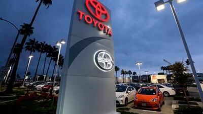 Toyota is poised to overtake General Motors as the world's biggest car maker for this year. Chris Carlson / AP Photo