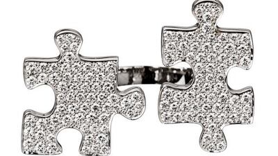 The new puzzle collection from Akillis, available at Ahmed Seddiqi & Sons. Courtesy of Akillis