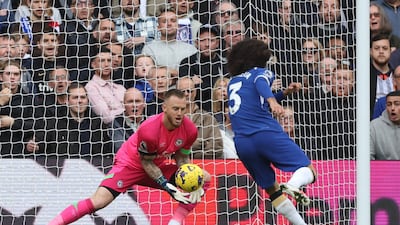 BRENTFORD RATINGS: Dutch keeper would have been relieved when Cucurella vollyed straight at him early on and was then tested by long-range Gallagher strike that bounced right in front of him. But then hardly troubled again as Chelsea managed just two shots on target all game. Reuters