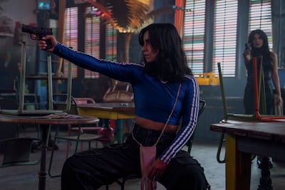 Lina El Arabi, left, and Priyanka Chopra Jonas in Citadel season two. Photo: Prime Video