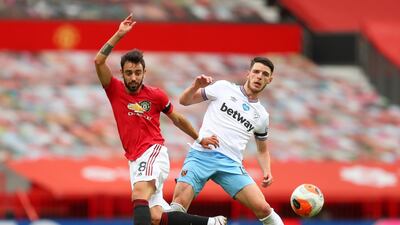 Bruno Fernandes 5. Average. Booked. Not the game changer he’s been. Reuters