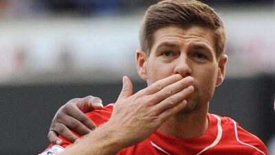 Steven Gerrard announced on Friday, January 2, 2015, he will move on from Liverpool at the end of the 2014/15 Premier League season. Olly Greenwood / AFP