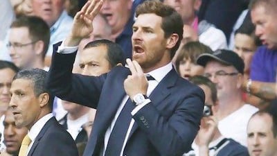 Andre Villas-Boas, the Tottenham manager, is yet to see his side win a league game this season. Sang Tan / AP Photo