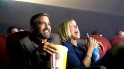 George Clooney plays a serial dater and federal marshal, while Frances McDormand is a gym employee obsessed with cosmetic surgery, in Burn After Reading .