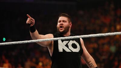 Kevin Owens puts his WWE Universal title on the line against Seth Rollins at Clash of Champions. JP Yim / Getty Images / AFP