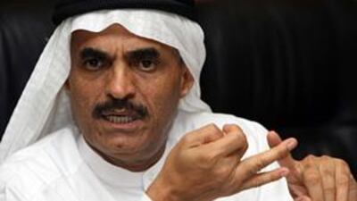 Dr Abdullah al Nuaimi, the general secretary of Tennis Emirates, is eager to raise the reputation of the sport in the UAE, which hosts the Dubai Open, won by Novak Djokovic, below, last year.