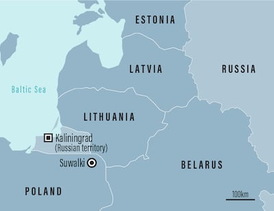 .The Sulwaki Gap links Poland - and its Nato allies - from Europe to the Baltic States through a 90km-long frontier.