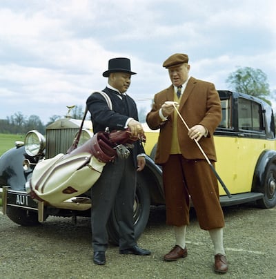 The new custom Rolls-Royce car pays tribute to the 1937 Phantom III Sendanca de Ville owned by James Bond villain, Auric Goldfinger. Photo: Rolls-Royce