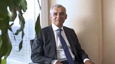 Pascal Blanque, chief investment officer and deputy chief executive of Amundi, does not see security as the defining issue for the Middle East. Lee Hoagland / The National