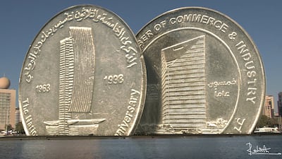 The video begins with a series of sweeping shots, depicting various versions of the Dh1 coin, alongside storied scenery