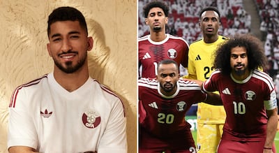 Qatar's national kits. Getty Images/ Qatar FA