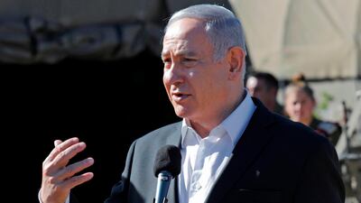 Israeli Prime Minister Benjamin Netanyahu faces possible charges in three corruption cases. AFP
