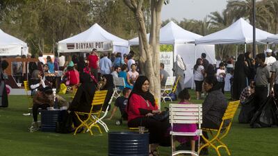Over winter the Ripe Market will take place every Saturday from 3pm to 10pm in Umm Al Emarat Park. Christopher Pike / The National