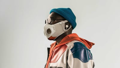 Will.i.am wearing Xupermask.
