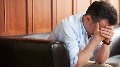 Men are often subject to stereotypes about emotional toughness. Getty