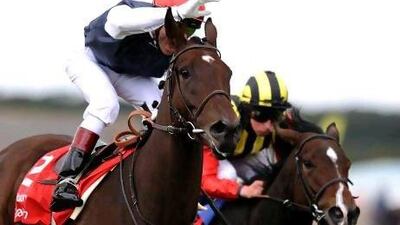 Gerald Mosse rode Siyouma to a Group 1 victory last month in the Sun Chariot Stakes at Newmarket, England.