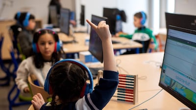 Advanced technology is not only changing how pupils learn but how staff teach. AFP