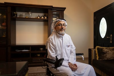 Siddiq Kazim has lived with MS for almost three decades. Antonie Robertson/The National