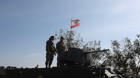 Lebanese soldiers near the border with Israel. The US is one of the army's most important backers. Reuters
