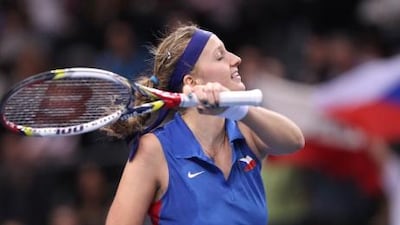 Petra Kvitova is out of the Dubai Tennis Championship with a virus.