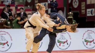 The IJF World Judo Tour’s Grand Slam Abu Dhabi. Vidhyaa for The National