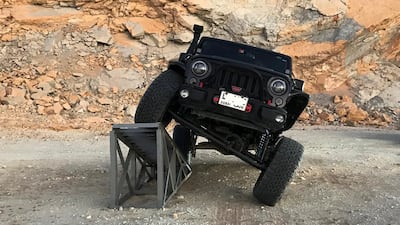 Off-roaders will have to navigate several obstacles.