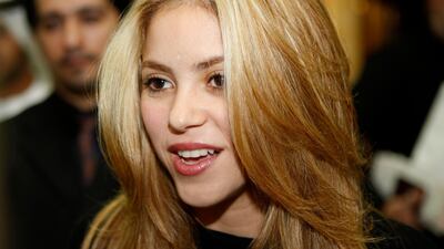 Colombian singer Shakira is among the artists due to sing at the worldwide coronavirus summit this weekend. Ryan Carter/The National
