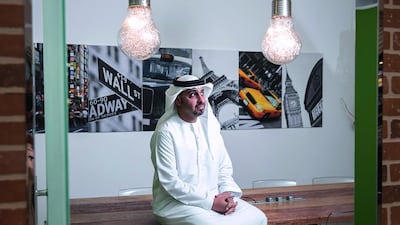 Ali Al Hosani, who is planning the world’s first Emirati hotel brand, starting in Abu Dhabi. Silvia Razgova / The National