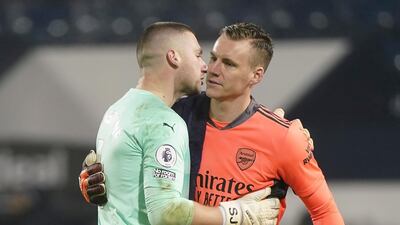ARSENAL RATINGS: Bernd Leno 6 – A second clean sheet in as many games. Leno had a quiet night other than two comfortable saves. EPA