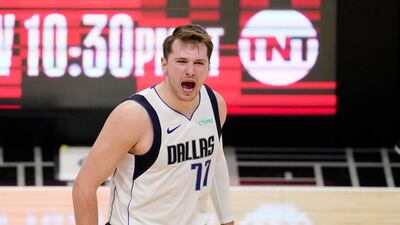 Luka Doncic was the star of Game 5 as the Dallas Mavericks took a 3-2 lead over the Los Angeles Clippers. AP