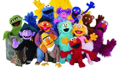 The muppets from Sesame Street. Courtesy Sesame Workshop