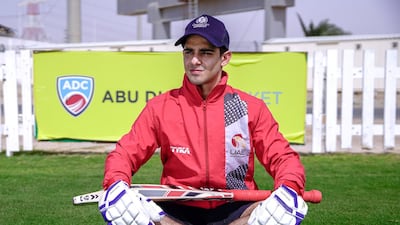 Mohammed Riyan hopes to make it to the UAE senior team. Victor Besa / The National