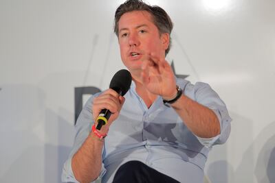 Benedikt Franke said the Gaza and Ukraine wars have 'inter-relationships geopolitically, economically, financially and even philosophically'. AP