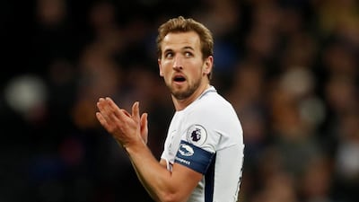 Harry Kane scored twice for Tottenham Hotspur in their 3-0 FA Cup third round win against AFC Wimbledon. Matthew Childs / Reuters
