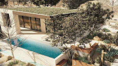 Mountain resorts will open in Sharjah and Ras Al Khaimah in 2025. Photo: Lux Hotels & Resorts / Shurooq