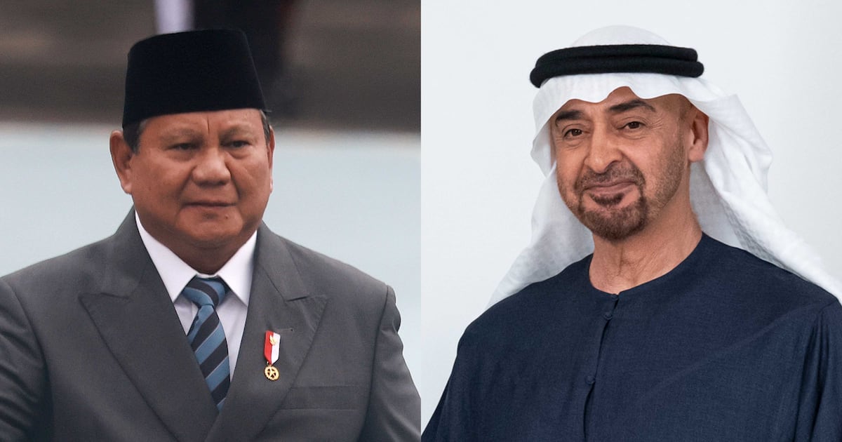 President Sheikh Mohamed discusses Iranian missile attacks with Indonesian ...